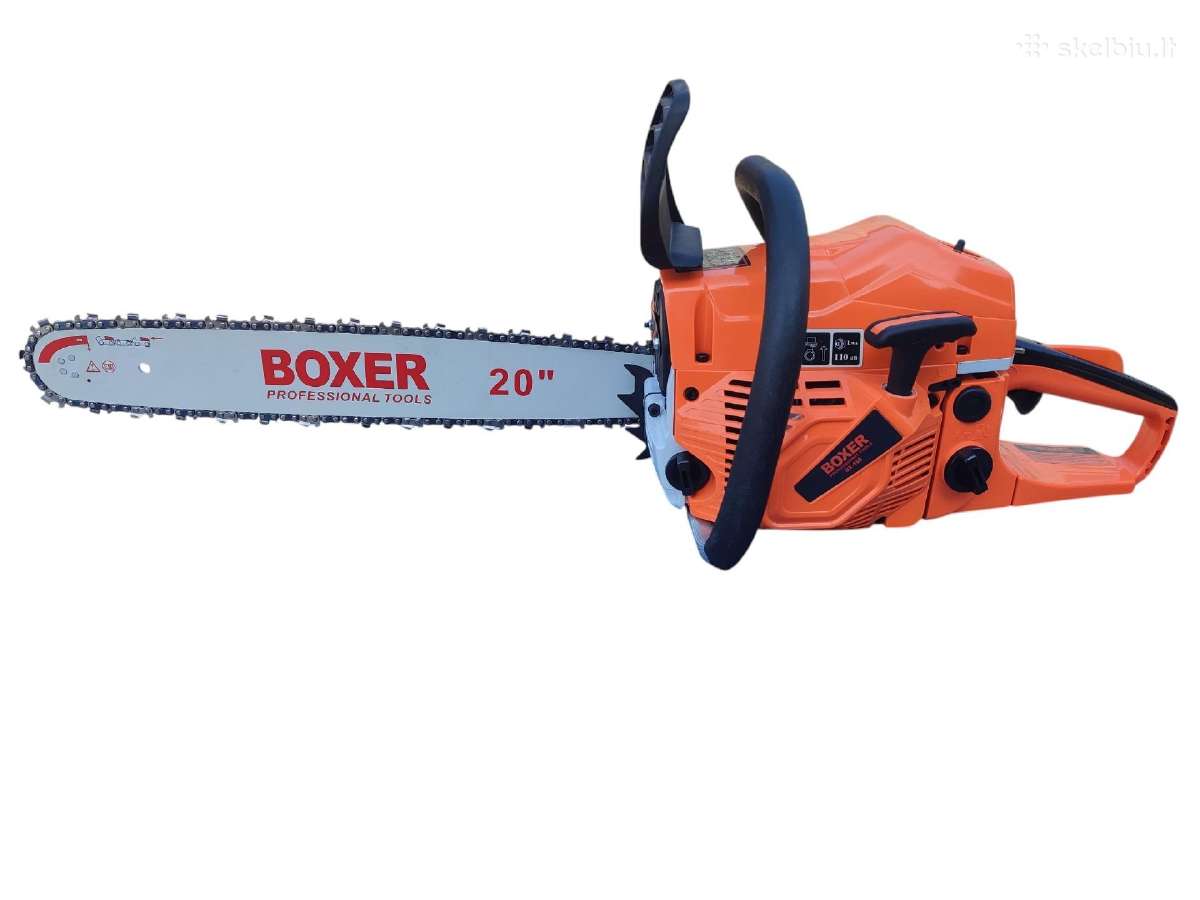 Benzininis grandininis pjūklas Boxer Bx-108 - nuotraukos Nr. 6