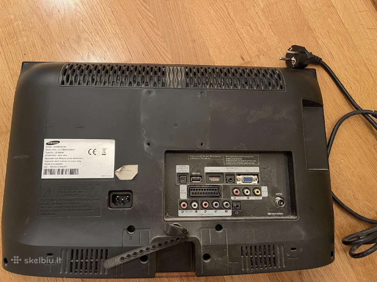 Samsung nuotolinio valdymo pultelis ir TV stovas - nuotraukos Nr. 11