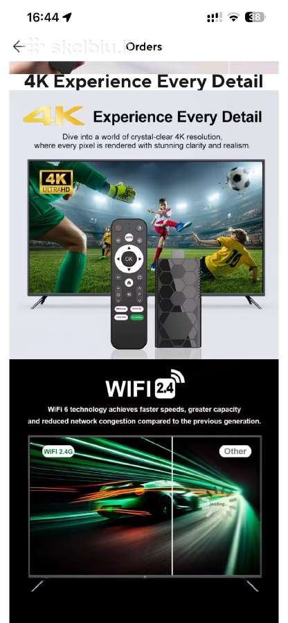 Samsung 32" televizorius + Android TV - nuotraukos Nr. 9
