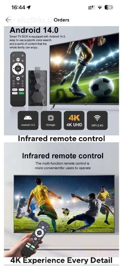 Samsung 32" televizorius + Android TV - nuotraukos Nr. 10