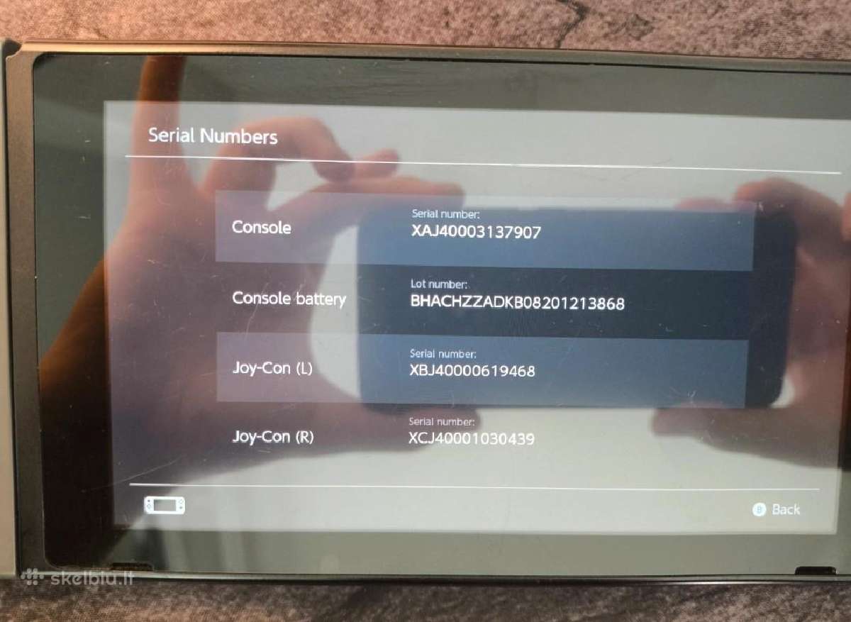 Nintendo Switch V1 Unpatched - nuotraukos Nr. 3
