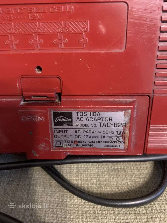 Toshiba rt8000sr - nuotraukos Nr. 9
