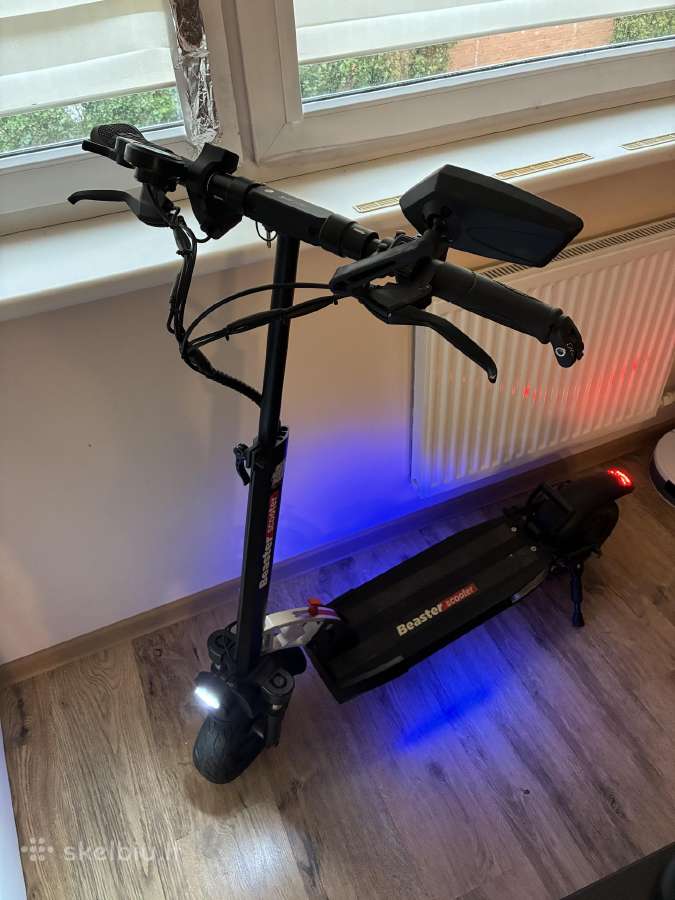 Elektrinis paspirtukas beaster scooter helios - nuotraukos Nr. 4