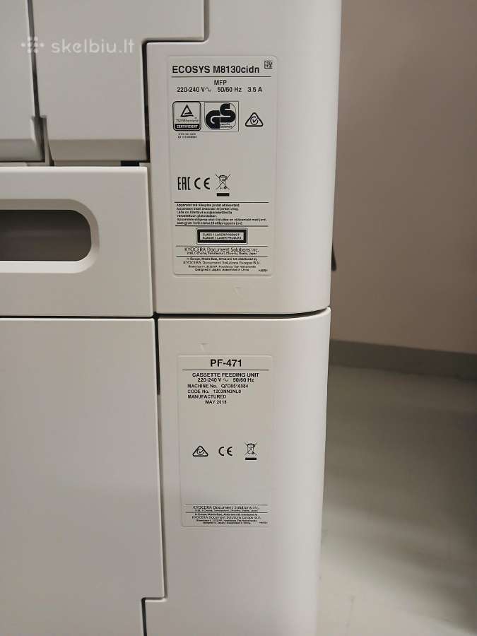 Spalvotas A3 spausdintuvas Kyocera M8130cidn - nuotraukos Nr. 3
