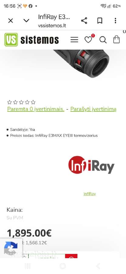 Termovizorius Infiray E3max - nuotraukos Nr. 2