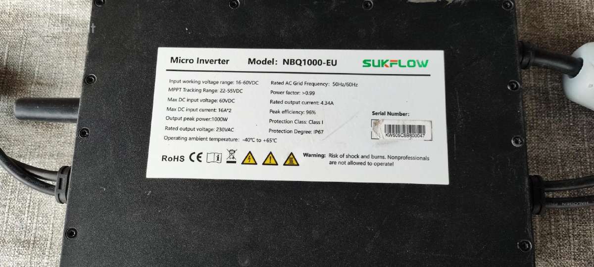 1000w Mikroinverteris - nuotraukos Nr. 2