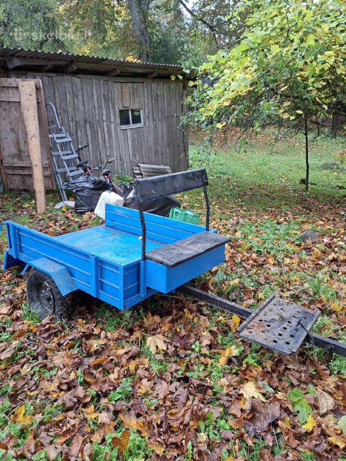 Priekaba motoblokui - nuotraukos Nr. 8