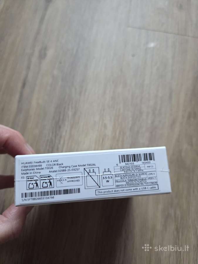 Huawei Honor X6 Freebuds Se 4 Anc Ausinės - nuotraukos Nr. 7