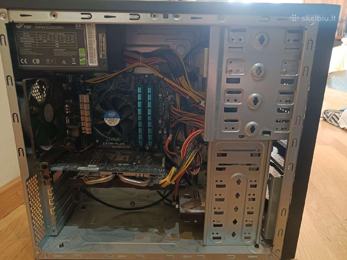 Kompiuteris - i5 4570, 8gb RAM + Monitorius - nuotraukos Nr. 6