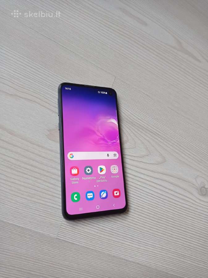 Samsung s10e, labai geros būklės - nuotraukos Nr. 4