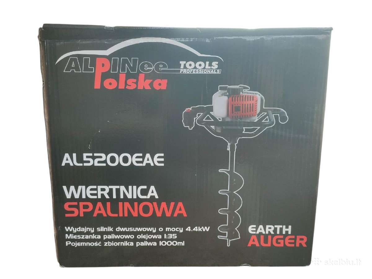 Benzininis žemės grąžtas Alpinee Al5200eae - nuotraukos Nr. 10