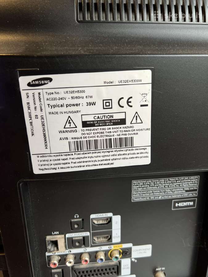 Samsung 32" Full HD Smart TV + Android TV - nuotraukos Nr. 3