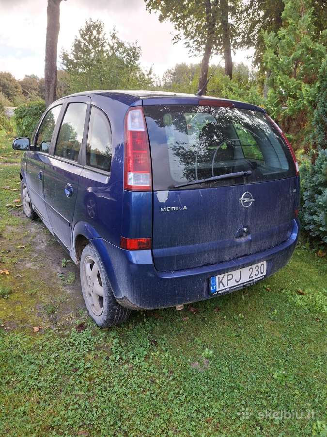Parduodama Opel Meriva - nuotraukos Nr. 3