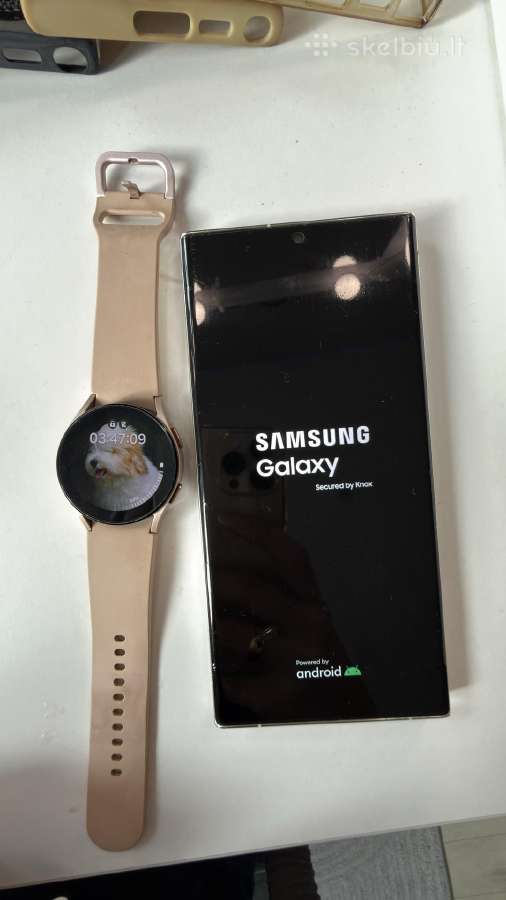 Samsung galaxy s23 ultra256gb ir Samsung watch 4 - nuotraukos Nr. 27