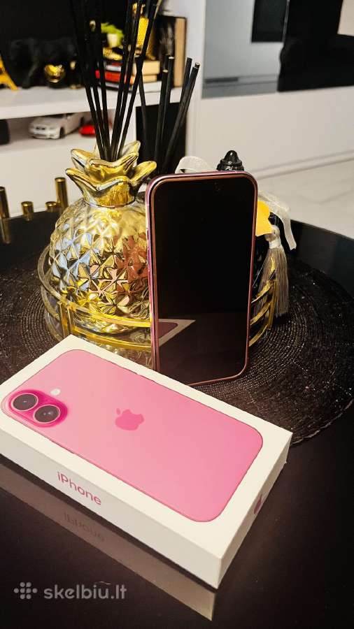 iPhone 16 128gb Pink - nuotraukos Nr. 3