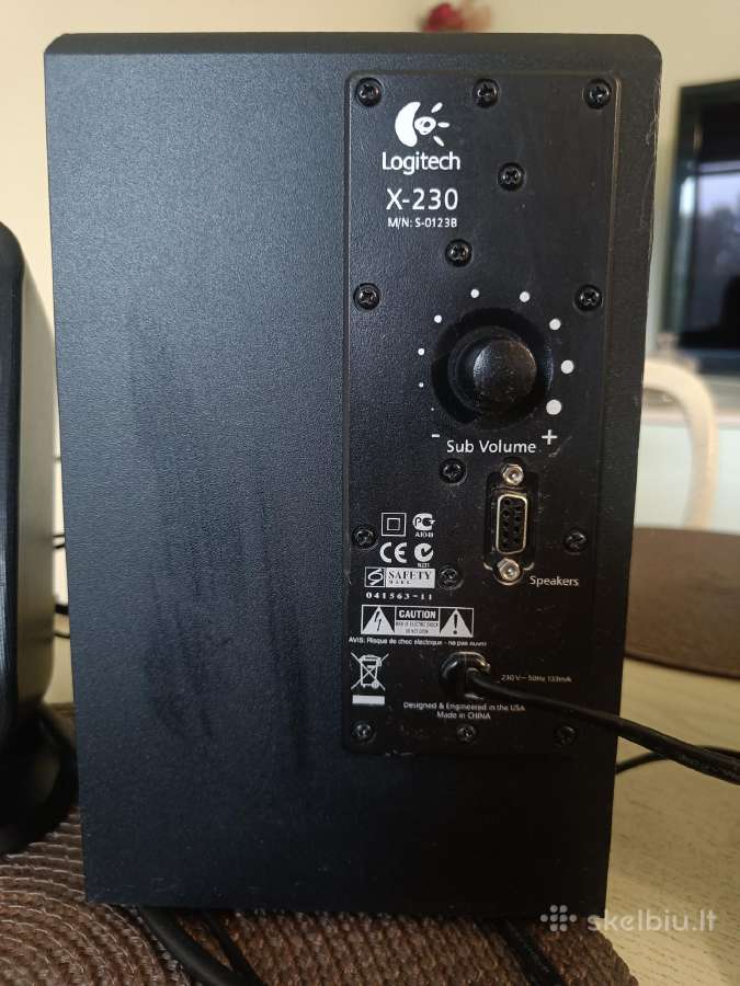 Kolonėlės - Logitech X-230 - nuotraukos Nr. 3
