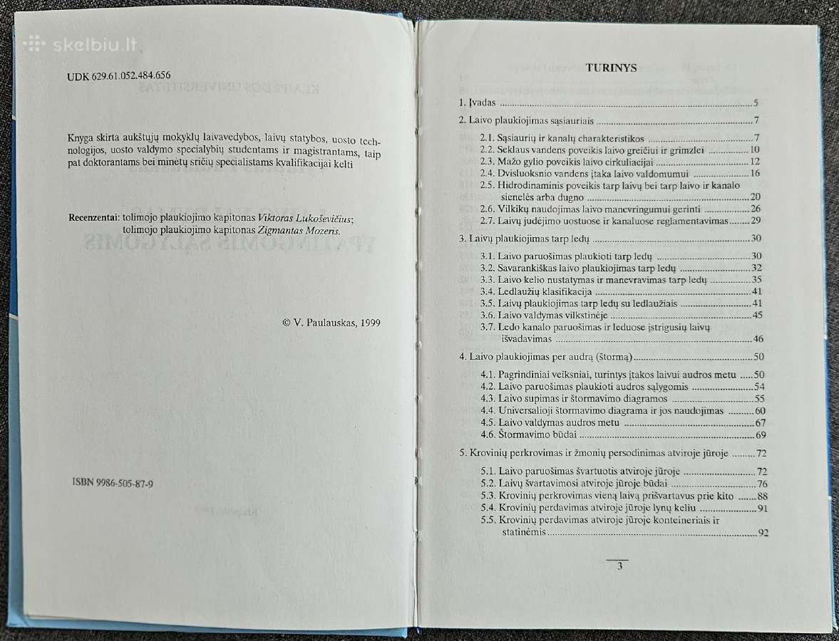 Laivo valdymas ypatingomis sąlygomis Lietuvių k. - nuotraukos Nr. 3