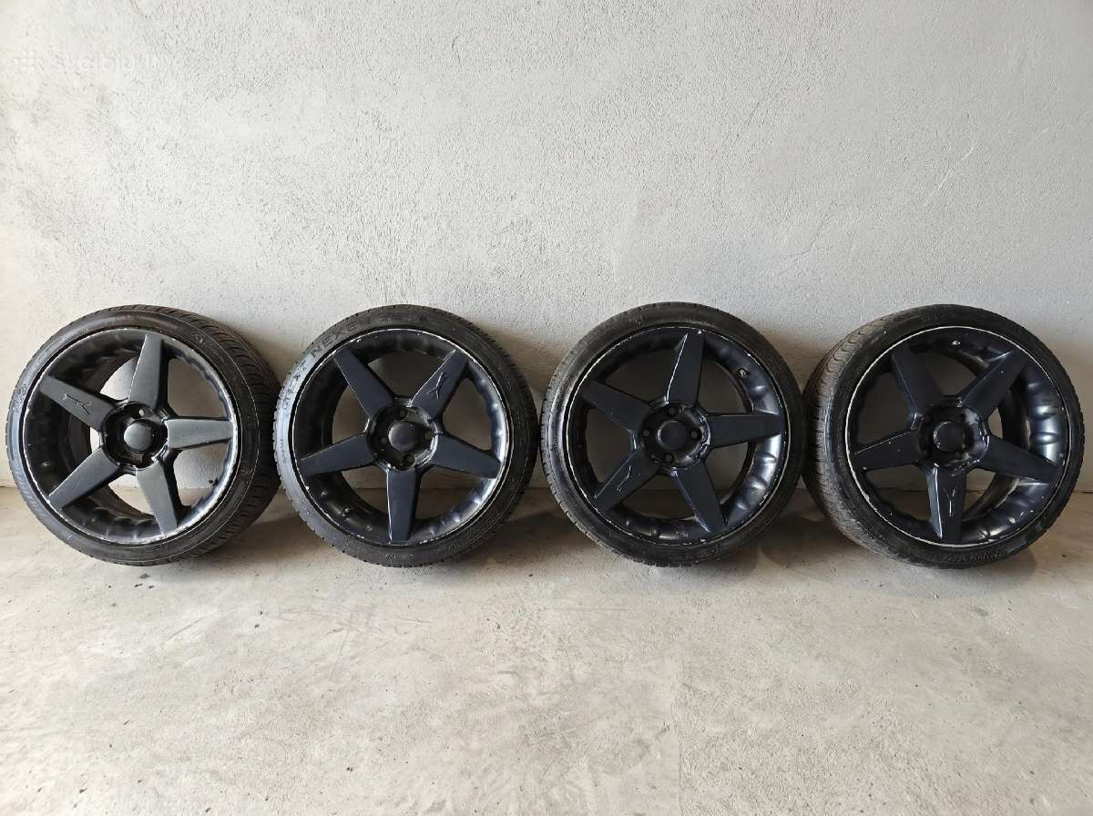 R17 4x108 ratlankiai su žieminėmis padangomis - nuotraukos Nr. 3