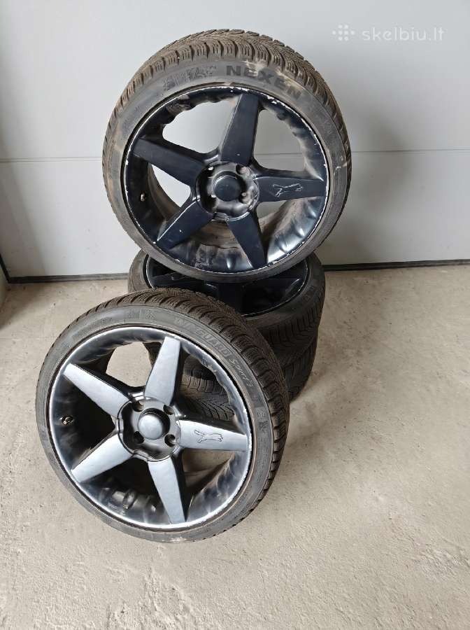R17 4x108 ratlankiai su žieminėmis padangomis - nuotraukos Nr. 6