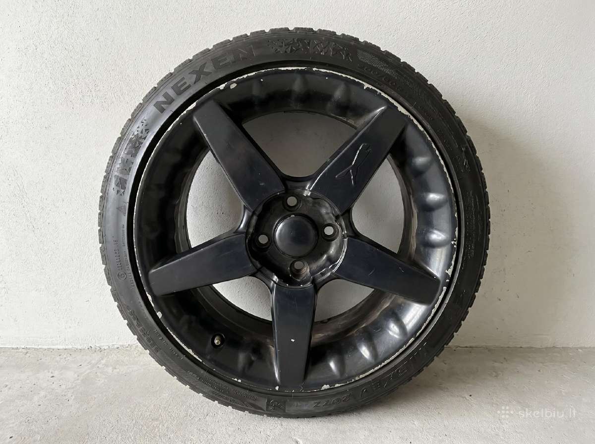 R17 4x108 ratlankiai su žieminėmis padangomis - nuotraukos Nr. 7
