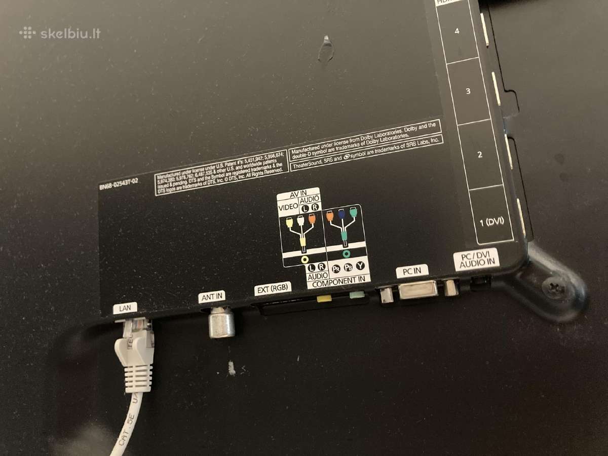 Samsung Ue40c6540 1080p 40"(102cm) televizorius - nuotraukos Nr. 4