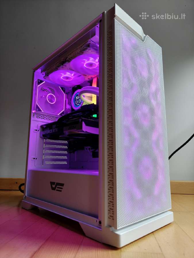 Rtx 5070, Ryzen 7800x3d, Ddr5 32gb kompiuteris - nuotraukos Nr. 3