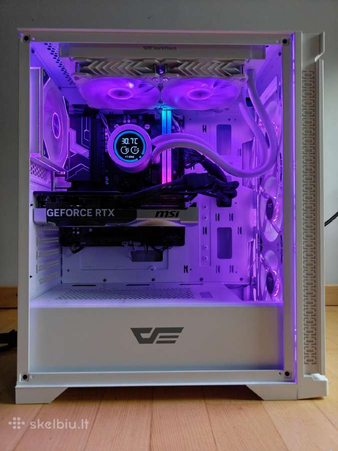Rtx 5070, Ryzen 7800x3d, Ddr5 32gb kompiuteris - nuotraukos Nr. 5