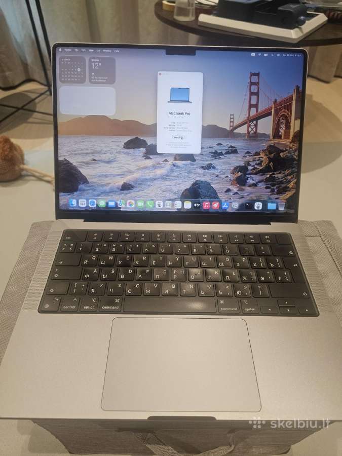 MacBook pro m1 (2021) - nuotraukos Nr. 2