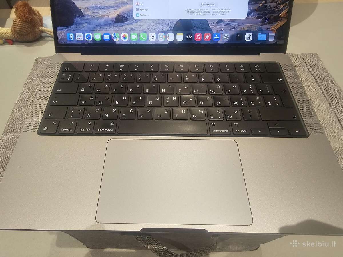 MacBook pro m1 (2021) - nuotraukos Nr. 3