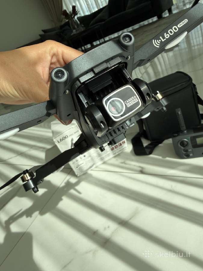 L600 Pro Max dronas su kamera pulteliu ir krepšiu - nuotraukos Nr. 2