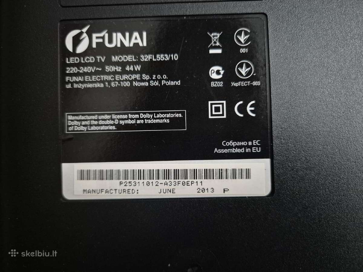 Televizorius Funai - nuotraukos Nr. 5