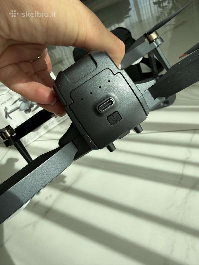L600 Pro Max dronas su kamera pulteliu ir krepšiu - nuotraukos Nr. 4