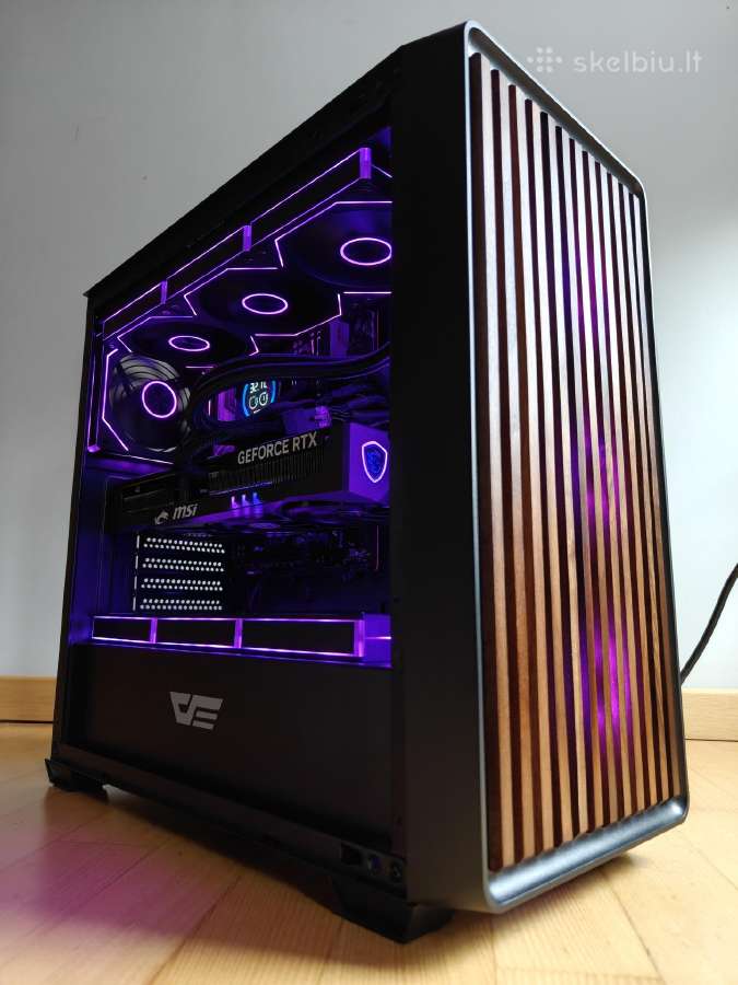 Žaidimų Pc Rtx 5070, Ryzen 7800x3d, Ddr5 32gb - nuotraukos Nr. 2
