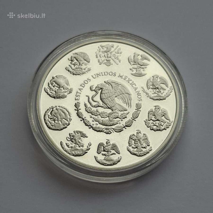 Meksikos Libertad, 1oz 999 sidabras. - nuotraukos Nr. 4