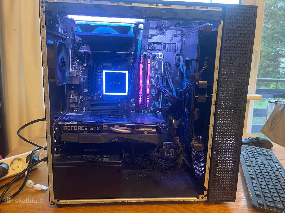 I9 kompiuteris / 32gb RAM / 1tb SSD / Gtx 1650s - nuotraukos Nr. 4