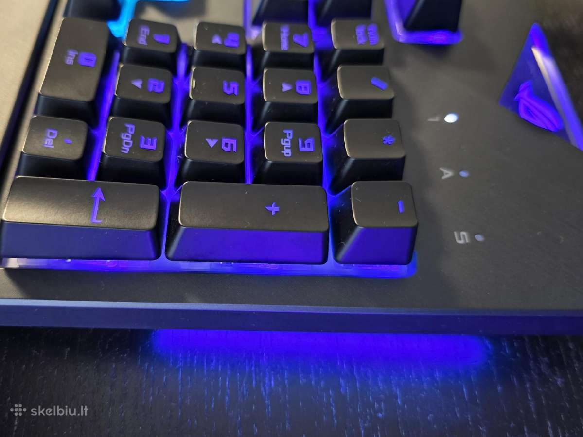 Asus Rog Strix Flare mechaninė klaviatūra - nuotraukos Nr. 5
