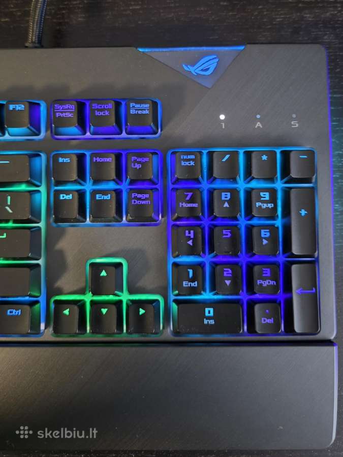 Asus Rog Strix Flare mechaninė klaviatūra - nuotraukos Nr. 6