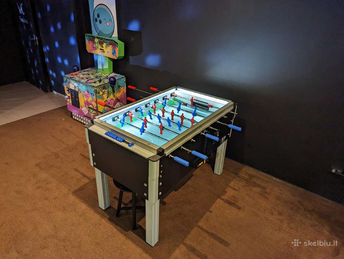 Monetinis futbolo stalas su LED apšvietimu - nuotraukos Nr. 2