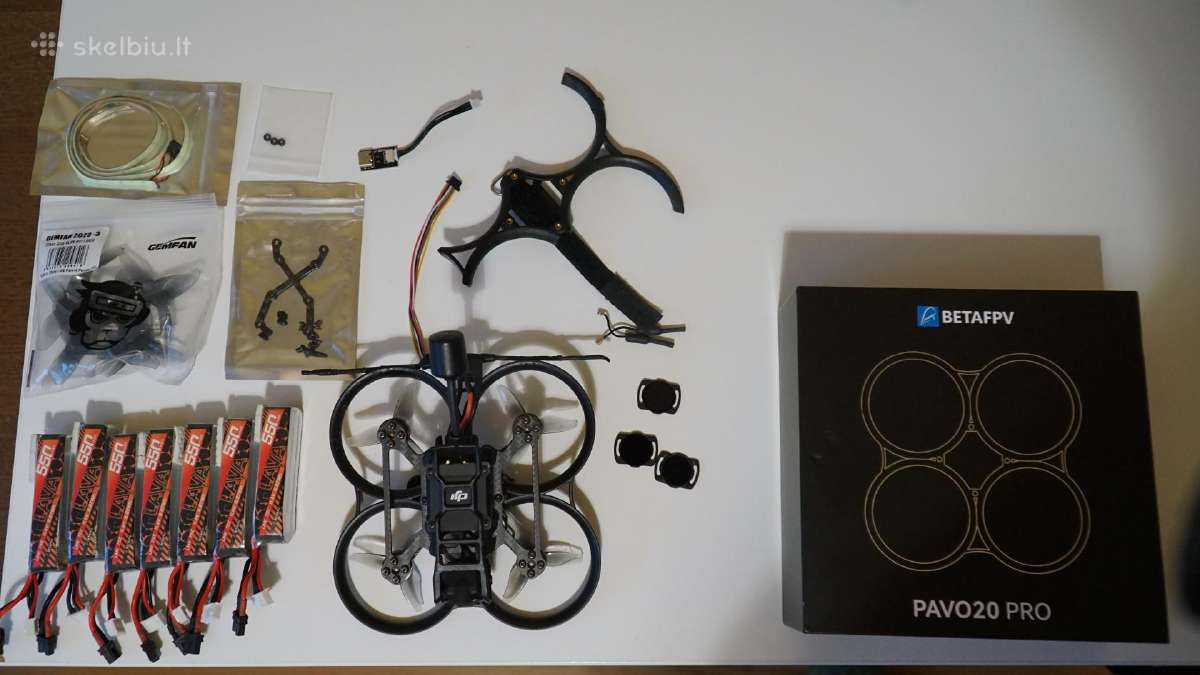 Fpv dronas Betafpv pavo pro 20 O3 - nuotraukos Nr. 2