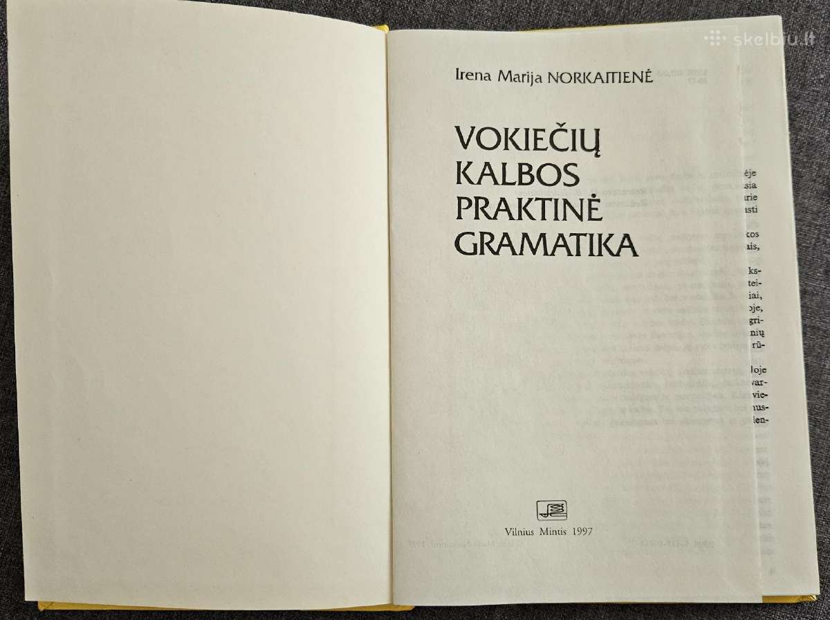 Vokiečių kalbos praktinė gramatika - nuotraukos Nr. 2