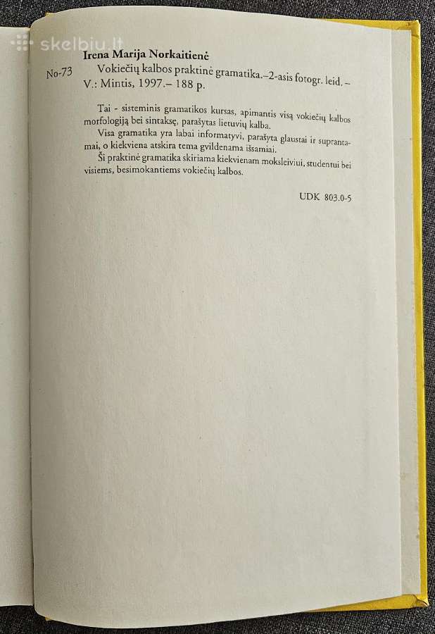 Vokiečių kalbos praktinė gramatika - nuotraukos Nr. 4
