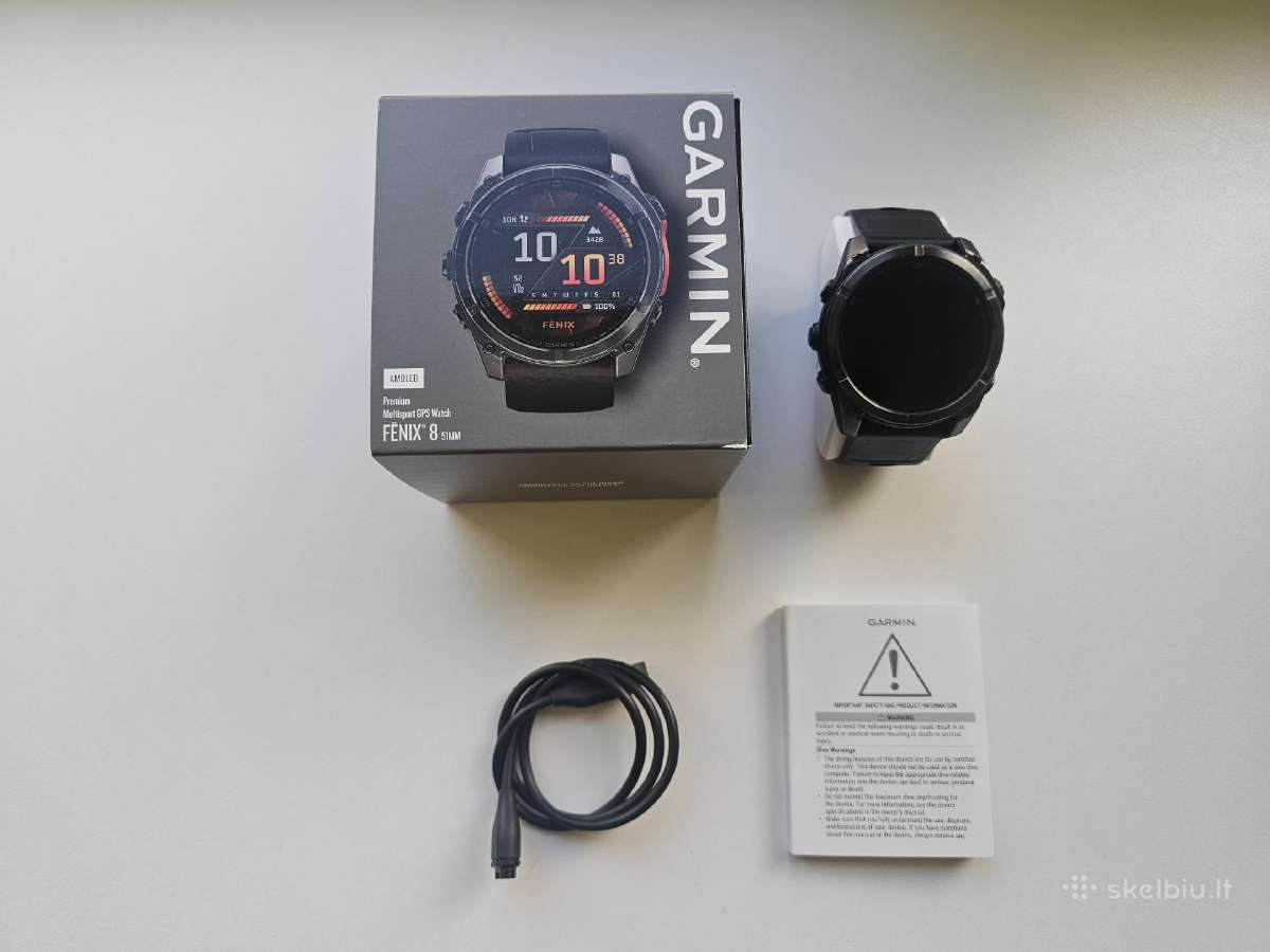 Garmin Fenix 8 51 mm Amoled - nuotraukos Nr. 3