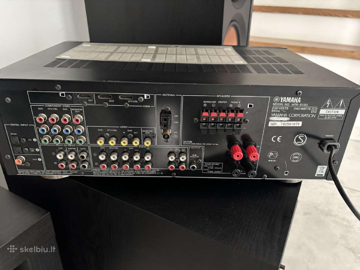 Yamaha Htr 6130 - nuotraukos Nr. 3