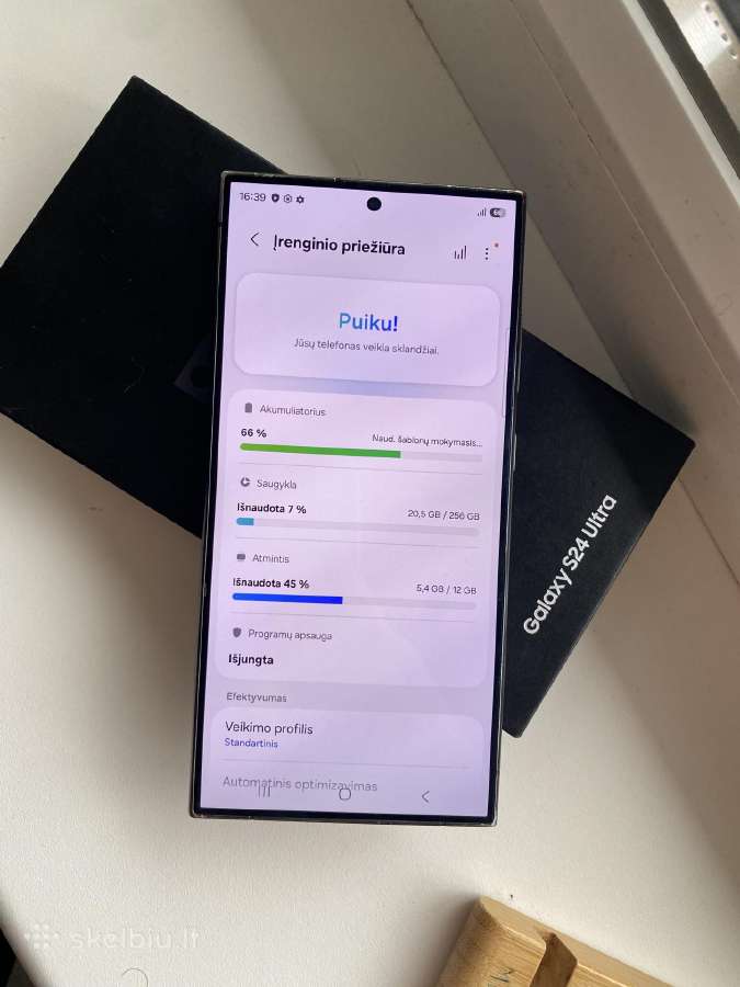 Samsung galaxy s24ultra 256gb - nuotraukos Nr. 8