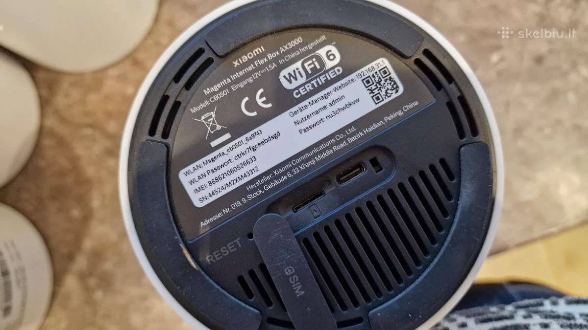 5G bevielis modemas veikia su sim kortelem - nuotraukos Nr. 7
