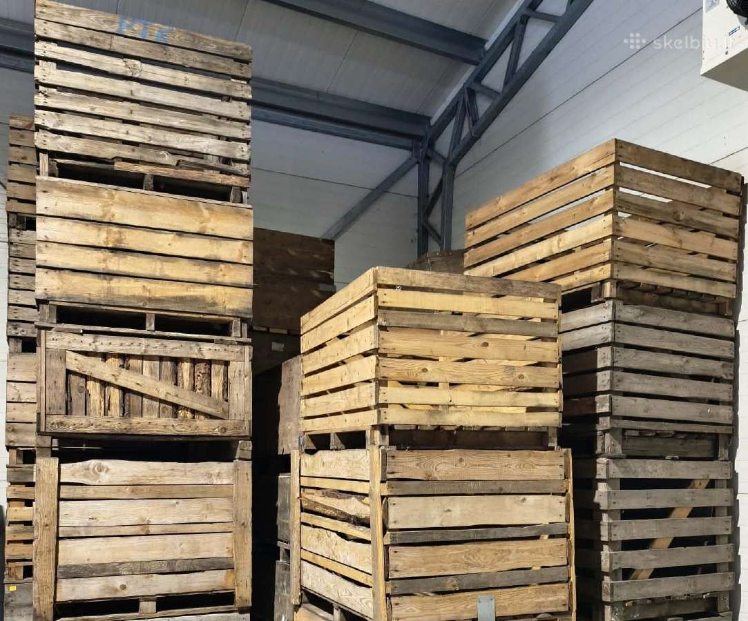 Dėžės obuoliams ar daržovėms (konteineriai) - nuotraukos Nr. 3