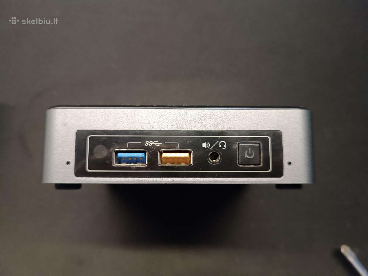 Tvarkingas mini kompiuteris Intel Nuc 7i5bnk - nuotraukos Nr. 3