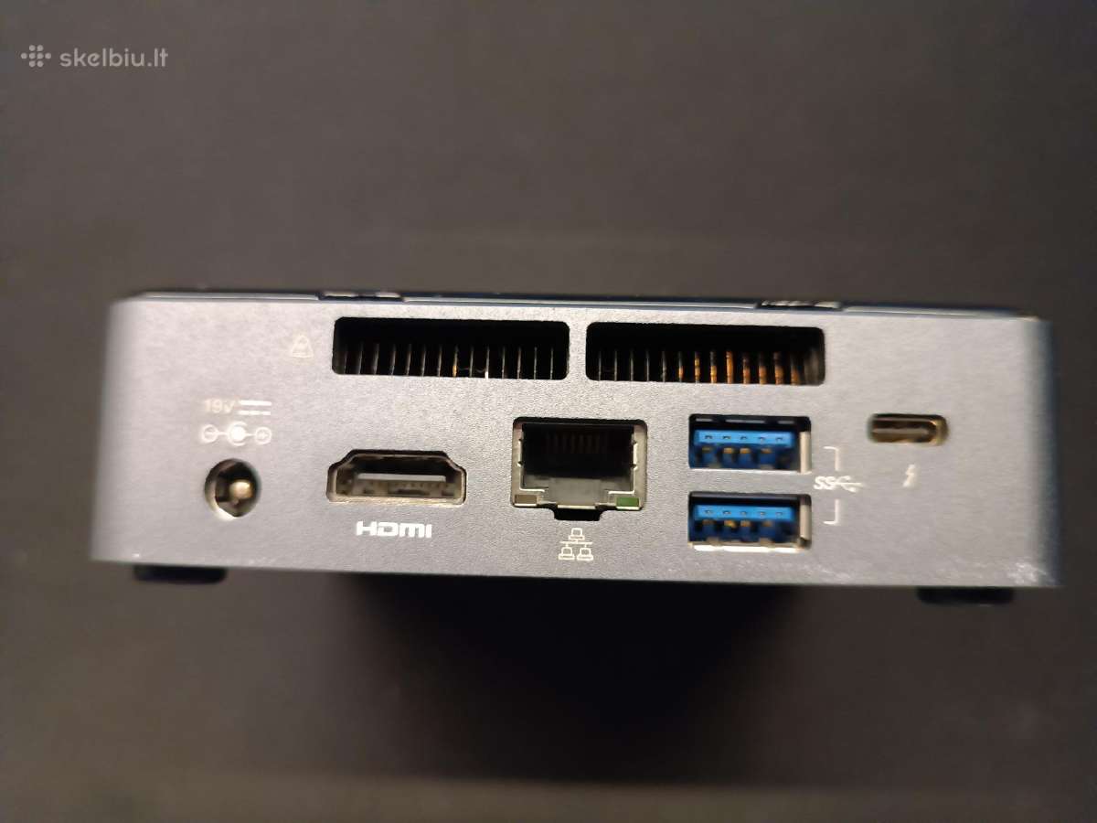 Tvarkingas mini kompiuteris Intel Nuc 7i5bnk - nuotraukos Nr. 4
