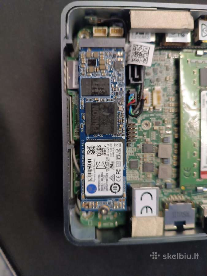 Tvarkingas mini kompiuteris Intel Nuc 7i5bnk - nuotraukos Nr. 6