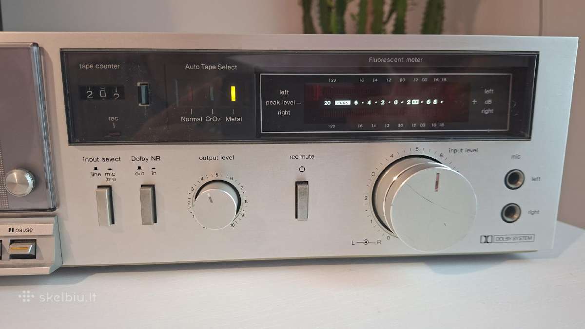 Kasetinė deka Technics RS M225 - nuotraukos Nr. 3